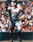 ADAM ROSALES CINCINNATI REDS ACTION SIGNED 8x10 - Autographed MLB Photos