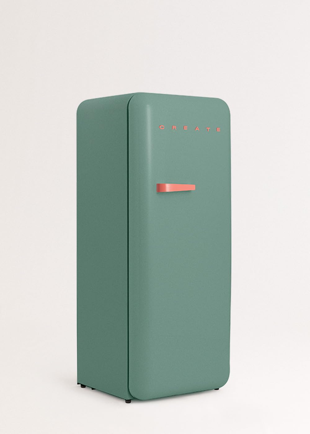 CREATE / RETRO FRIDGE 150 WOOD/Frigorífico blanco roto maneta madera con congelador 281L / 102W. bajo consumo. diseño vintage. 150cm. 3 estantes. regulador temperatura. botellero. 60x60x150cm — view 153