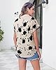 Gaharu Summer Workwear Tops: Womens Short Sleeve B... #4
