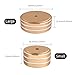 YYTCG Turntable & Speaker Isolation Feet,Copper-Aluminum Alloy Anti-Vibration Pads with Diffraction Groove & Rubber Base for Enhanced Sound Quality, Ideal for Audiophiles-Gold-Large