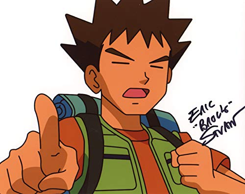 Eric Stuart Signed Autographed 8x10 Photo Voice Brock Pokemon Anime ...