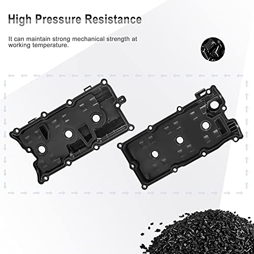 Mostplus Engine Valve Cover Set Compatible With 02-07 I35 Altima Maxima Murano 3.5L 264-985 264-984 (Set Of 2) #TOP4