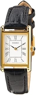 Seiko Damen-Uhr Quarz Edelstahl mit Lederband SWR054P1