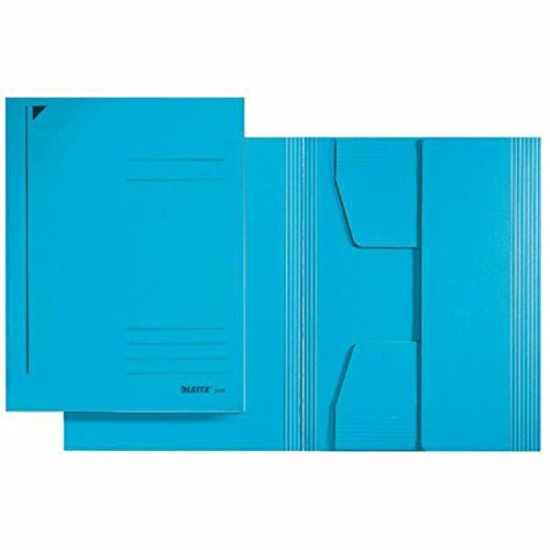 Esselte Leitz three-flap carpeta A5 - principalmente cardboard-blue Cover
