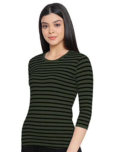 Image of Lyra Women's Cotton Regular Fit T-Shirt