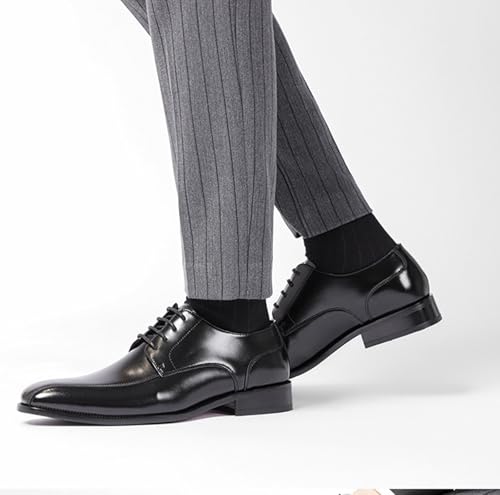 Men's Classic Business Derby Patent Formal Oxfords Comfortable Leather Comfortable Non-Slip Tuxedo Formal Dress Shoes2