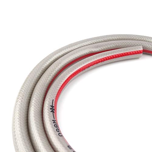 Tuyau d'arrosage haute qualité gris clair avec 2 connecteurs - 7
