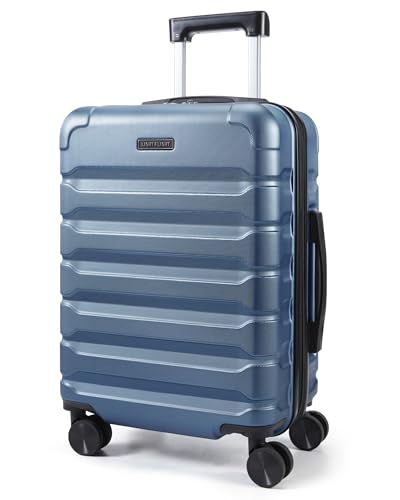 LIGHT FLIGHT Carry On Luggage 22x14x9 Airline Approved,