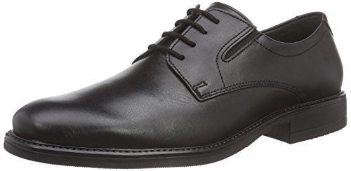 FRETZ men Robbie, Derby para Hombre, Negro-Schwarz (51 Noir), 40 2/3 EU