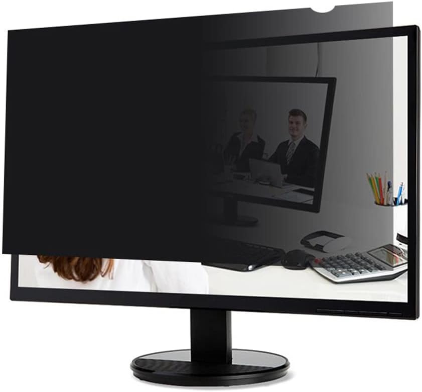 Eacam Privacy Screen Filter Reversible High-transmittance 30° Invisible Anti-UV Anti-glare Film for 21.5'' Monitor with 16:9 Aspect Ratio