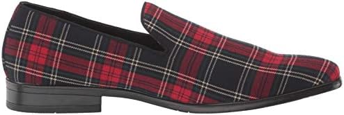 Stacy Adams Women's Steward Plaid Slip-On Loafer, Red Multi, 7 | Image 5