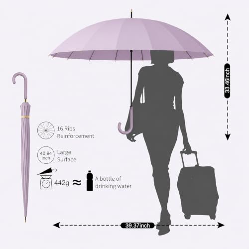 Image of Umbrella, UV Big Size Umbrella for Sun Protection Rain Windproof Strong Large 3 Fold For Men Women Kids Boys Girls Perfect & Stylish Windproof & Compact