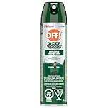 OFF! Deep Woods Insect and Mosquito Repellent, Bug Spray with Deet, Ideal Camping, Hiking, and Hunting Essentials, Bug Repellent Safe for Clothing, 230g (Packaging May Vary)