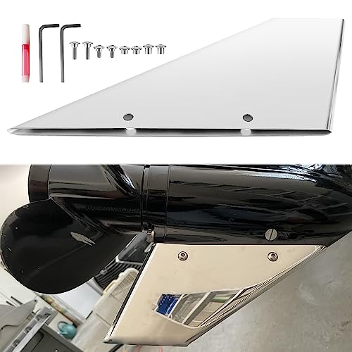 35-SS645 Marine-Grade Stainless Steel Skeg Guard Safe-Skeg Protector Fit for Suzuki 150-225 HP 2&4 Stroke, for Yamaha 115-350 HP 2&4 Stroke, for Mercury, Marine Engines Inboard Skeg Protection by Hihitomorrow - Used condition - US$56.53