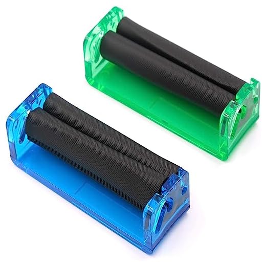 2PCS 70mm Roller Hand Cigarette Maker Easy Manual Tobacco Rolling Machine Tools Smoking Pipes (2pcs 70mm)