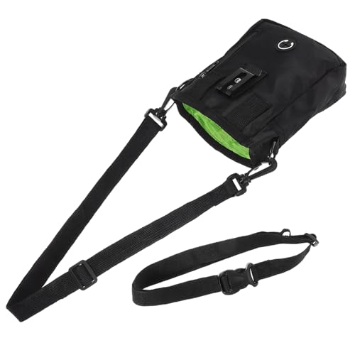 COLLBATH Dog Treat Bag for Training with Waist and Shoulder Strap Includes Whistle and Clicker Portable Tote for Walking Snacks and Storage