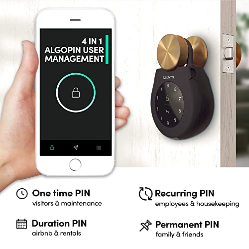 Igloohome Keybox 3 Smart Lock Box, Large Key Safe W/Airbnb Sync - Ios/Android App Remotely Generates Bluetooth-Keys/Pin Codes For 1 Time Use, Recurring Visits, And Exact Dates/Times Without Internet #TOP2