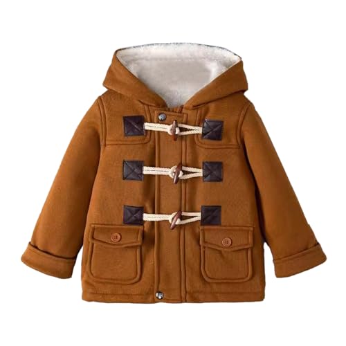 Veste à capuche en polaire pour bébé avec fermeture éclair pratique