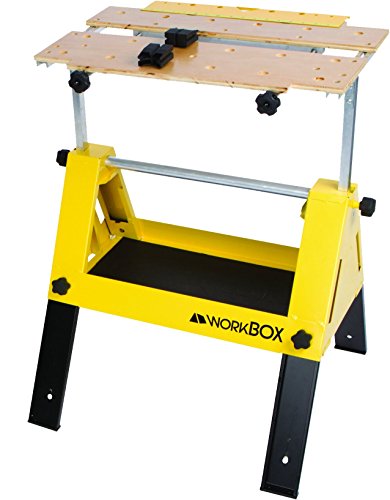 WorkBox Multifunctional Portable Toolbox to Workstand