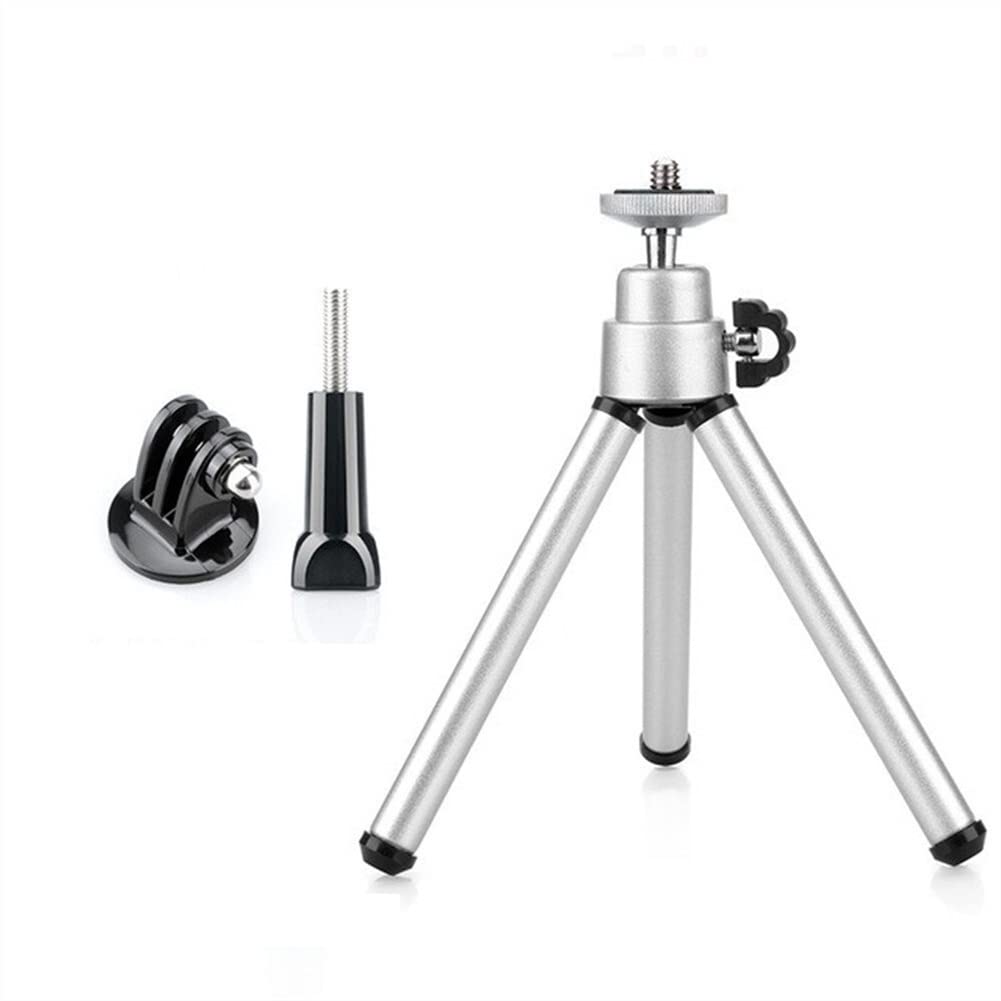 RajoNN Mini treppiedi universali Supporto per Selfie Stick Portatile per Telefono Cellulare per Gopro Hero per Smartphone Treppiede per Telefono Cellulare Proiettore Treppiede per Telefono