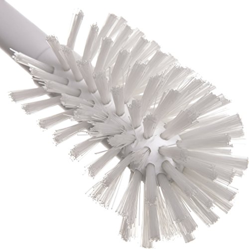 Image of SPARTA Plastic Dish Brush With Handle, Dish Brush, Dish Scrub Brush With Lightweight Or Break Resistant? For Cleaning , 12 Inches, White, (Pack of 12)