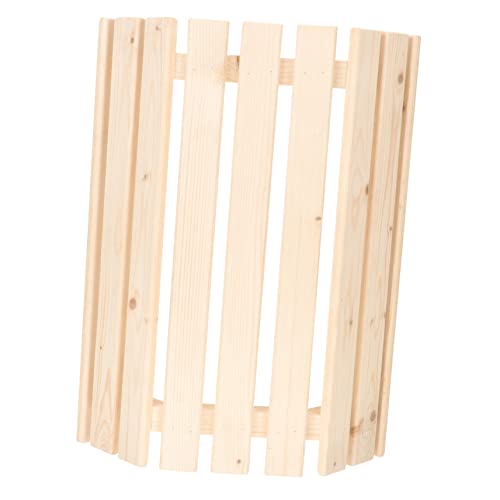 MAGICLULU Pantalla Lámpara Madera Para Sala Sauna Protector Antiexplosión Luz Práctica Versátil Para Hogar Tiendas Hoteles