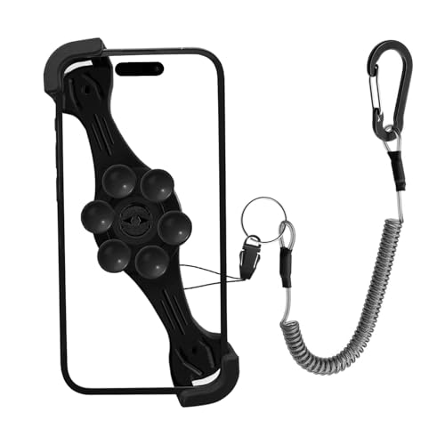 Handy Coiled Lanyard,Anti Diebstahl Telefon Strap mit Silikon Protector Halter Fit Wandern/Klettern/Angeln/Outdoor Schwarz Handy Coiled Lanyard,Anti Diebstahl Telefon Strap mit Silikon Protector Halter Fit Wandern/Klettern/Angeln/Outdoor Schwarz