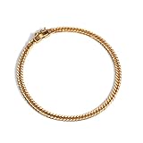 [スペランツァ] K18 18金 喜平 ブレスレット 16面ダブル 7g 18cm 造幣局検定マーク入り ゴールド チェーン