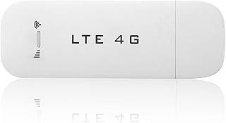 Modem USB 4G LTE, 100 Mbps adaptador de ponto de acesso USB sem fio modem vara 4G Dongle para Win 2000/2003/XP/Vista/7/10 (com WiFi)