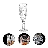 Cabilock Retro-getränkebecher – 6er-set Vintage-glaswaren Elegante Sektflöten Für Zuhause Und Restaurant