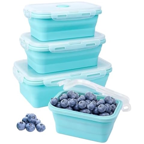 Esie Houzie Silicone Collapsible Food Containers Cover