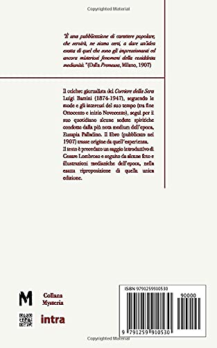 Luigi Barzini. Nel Mondo Dei Misteri Con Eusapia Paladino: Con Un Saggio Introduttivo Di Cesare Lombroso - 2