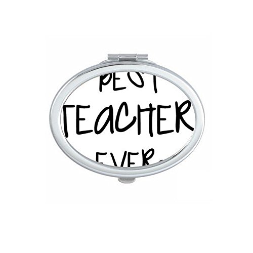 Miroir de poche mignon pour retouches de maquillage rapides à la fac ou au bureau