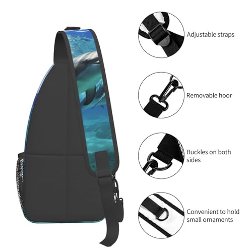 Mochila tipo sling negra para uso urbano miniatura 4