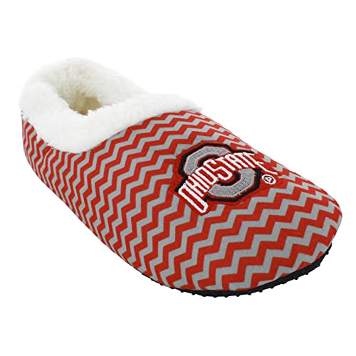 Comfy Feet NCAA Slip On Chevron Pattern Slippers