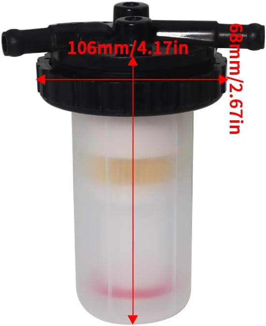 Fuel Filter Assy 61A-24564-00 61A-24521-00 61A-24531-00, 65L-24563-00 61A-24469-00 for Yamaha 4-Strokes Outboard for Yamaha 150HP F150 TL/XR, 200HP F200 TXR, 225HP F225A ETX