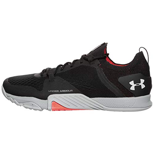 Under Armour Men's TriBase Reign 2 Cross Trainer, Black (002)/Steel, 10.5 M US