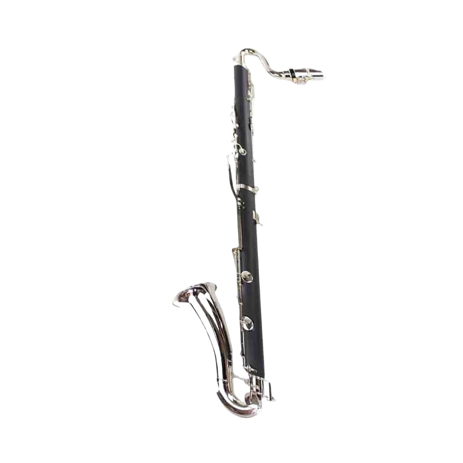 Clarinette Basse En Si Bémol En Bakélite Plaquée Argent Clarinette Standard
