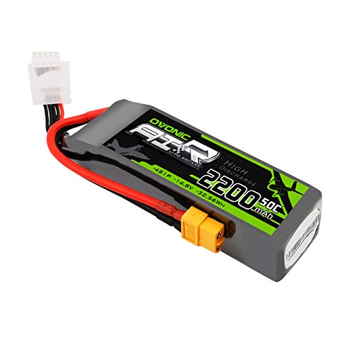 Ovonic 14.8V 2200mAh 4S 50C Lipo Battery with XT60 Plug for 60mm-70mm EDF