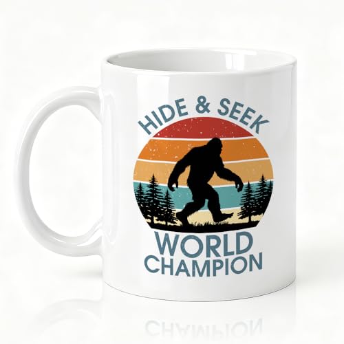 Taza de cerámica con diseño Sasquatch 11 oz miniatura 1