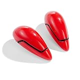 Anime Hair Clips Asuka Langley Soryu Ayanami Rei Cosplay Headwear Hairpins Accessories (Red)