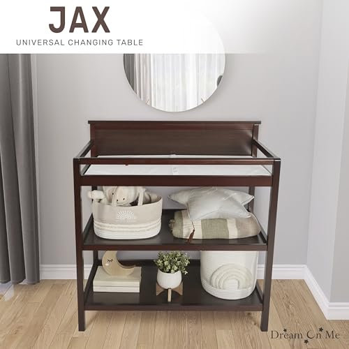 Image of Dream On Me Jax Universal Changing Table, Espresso , 34x20x40 Inch (Pack of 1)