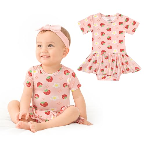 Baby Twirl Skirt Romper - Infant Girl Clothes 0-24 Months