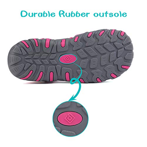 Image of DREAM PAIRS Boys Girls Closed-Toe Outdoor Summer Sport Sandals(Toddler /Little Kid /Big Kid)