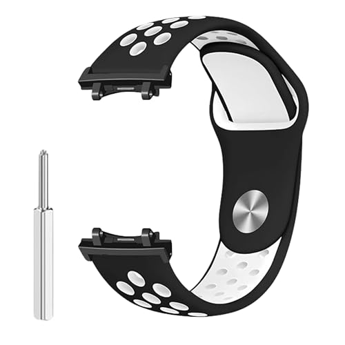 Image of YODI Strap Band Compatible with Amazfit T-Rex 2 Smartwatch Only Soft Silicone | Nylon | Chain | Leather Watch Straps with Installation Adjuster Tool For Amazfit TRex 2