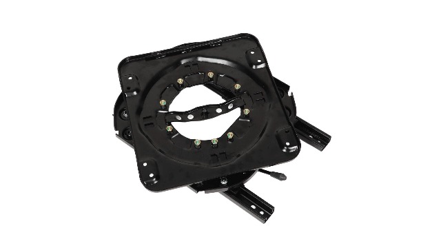 TOOSOAR Plateau Tournant 360° Pour Siège Camping-Car – Acier Robuste 130 Kg, Verrouillage 4 Positions