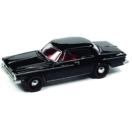 1962 Plymouth Savoy Max Wedge Silhouette Black with Red Interior