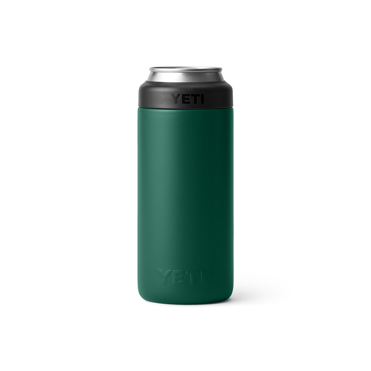YETI Rambler Isolateur de canette Colster Slim de 355 ml pour canettes de Seltzer rigides et minces, (insert non fourni), vert forêt noire