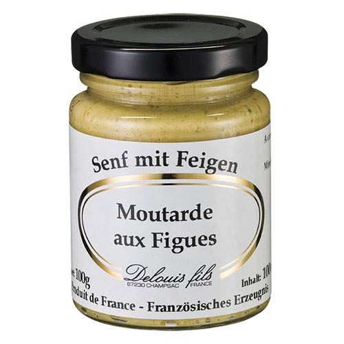 Delouis Fils - Senf mit Feigen (Moutarde aux Figues) aus Frankreich - 100 g Cover
