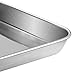 Baking Sheet Pan for Toaster Oven, Stainless Steel Baking Pans Small Metal Cookie Sheets by Umite Chef, Superior Mirror Finish Easy Clean, Dishwasher Safe, 9 x 7 x 1 inch, 3 Piece/set